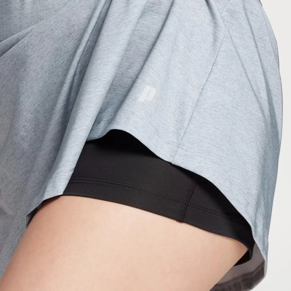 Prince Women's Match Knit Tennis Skort Grey - Picture 3 of 6